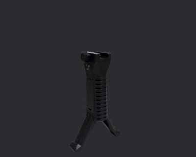 Convertible Foregrip Bipod - Black