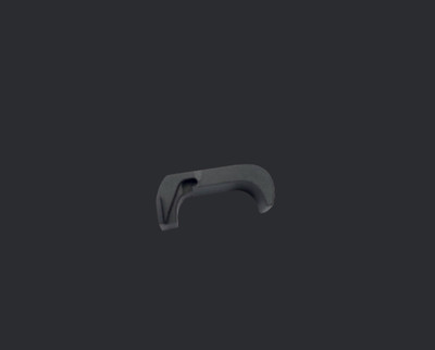 Extended Magazine Release for Glock 43X / 48 – Black Hard Anodized