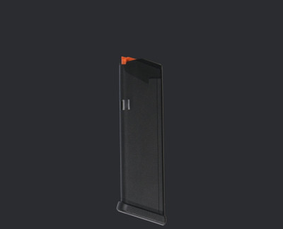 Glock 17 Magazine Black - Orange Follower