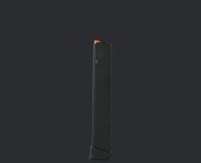Glock 33 Magazine Black - Orange Follower