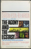 AGONY AND THE ECSTASY, THE (1965) 21829 Original 20th Century-Fox Window Card (14x22). Very Fine.