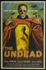 UNDEAD, THE (1957) 19063 Original American International Pictures 40x60 Poster.  Very Fine.