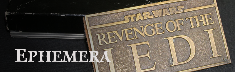 Publicity and Ephemera