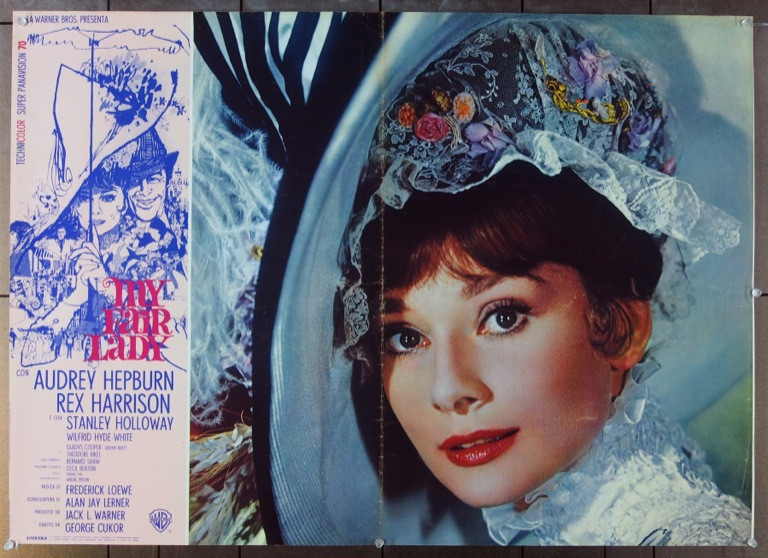 Original My Fair Lady (1964) movie poster in C8 condition for $350.00