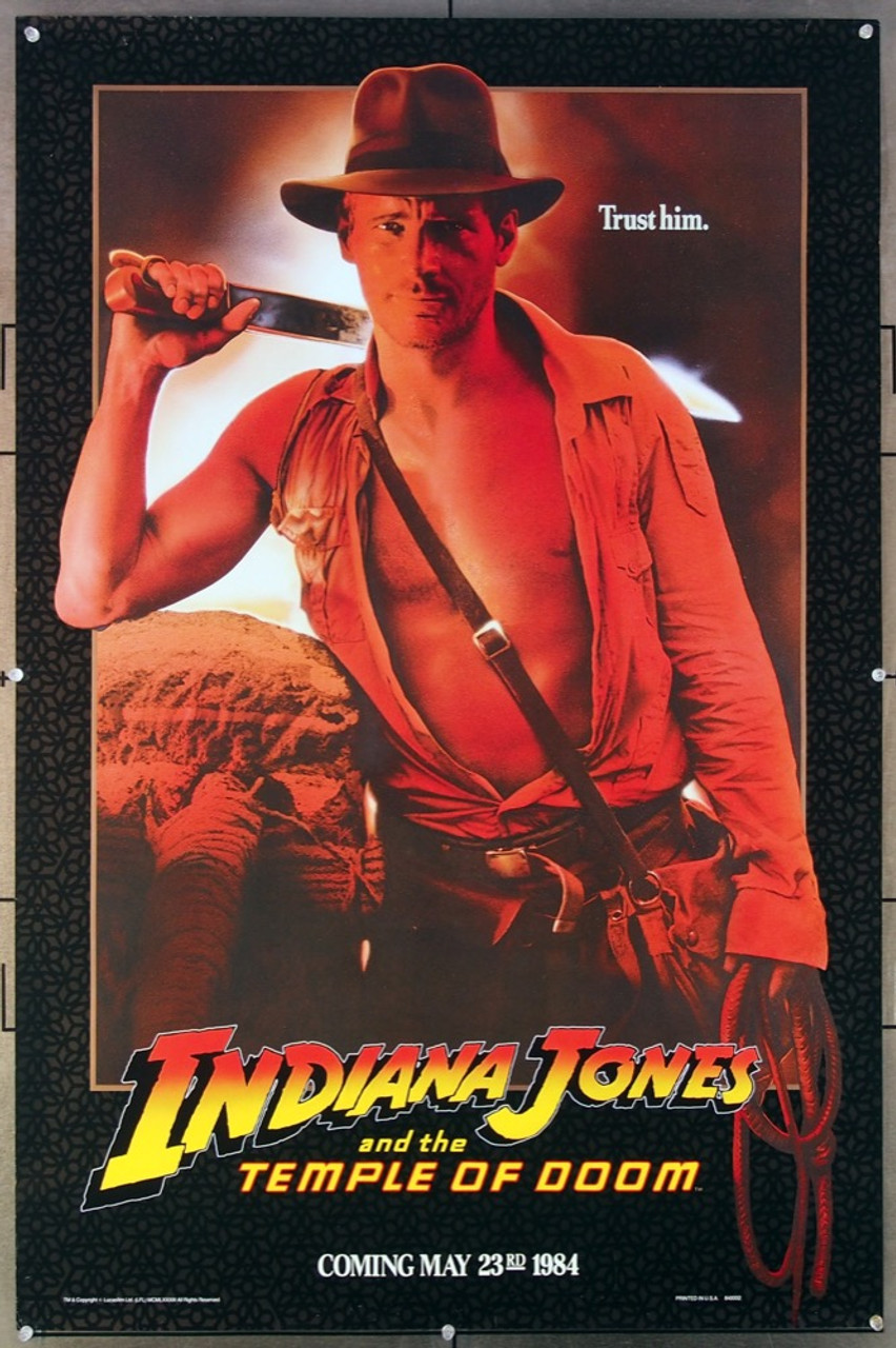 INDIANA JONES and the TEMPLE OF DOOM チラシ Indiana Jones and the Temple of Doom