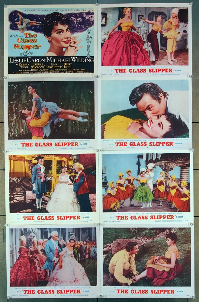 Original Glass Slipper, The (1955) movie poster in C8 condition