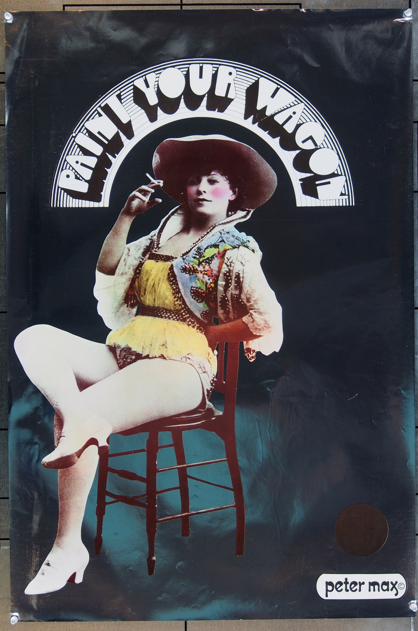 Original Paint Your Wagon (1969) movie poster in NM condition for