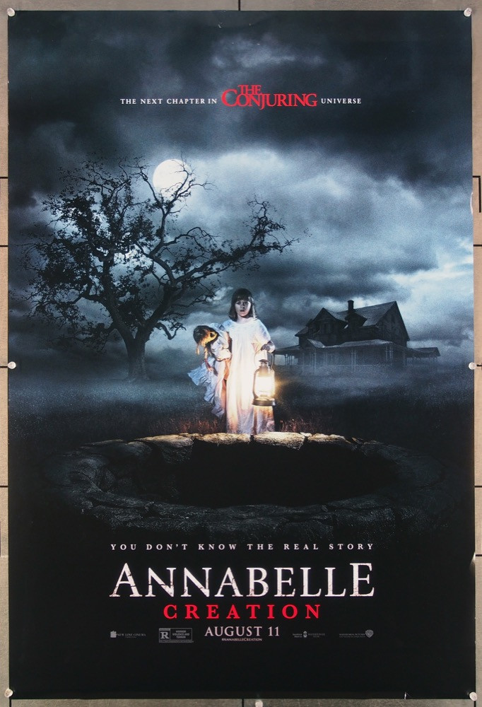 Original Annabelle: Creation (2017) movie poster in c8 condition