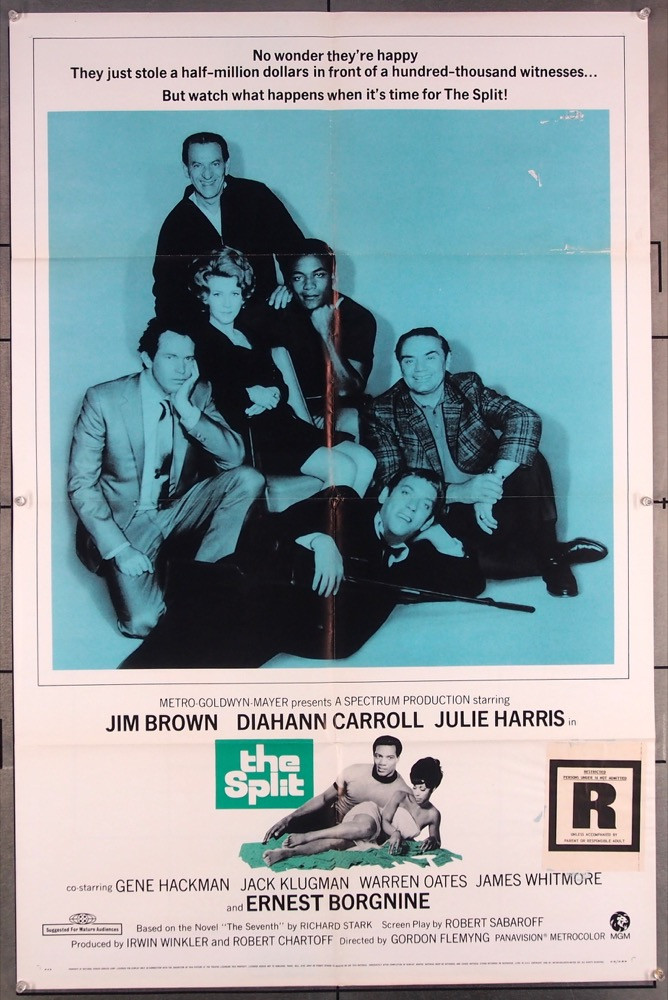 Original Split, The (1968) movie poster in VG condition for $35.00
