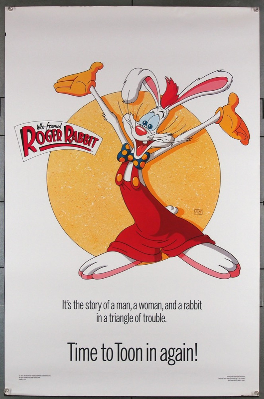 Who Framed Roger Rabbit Poster