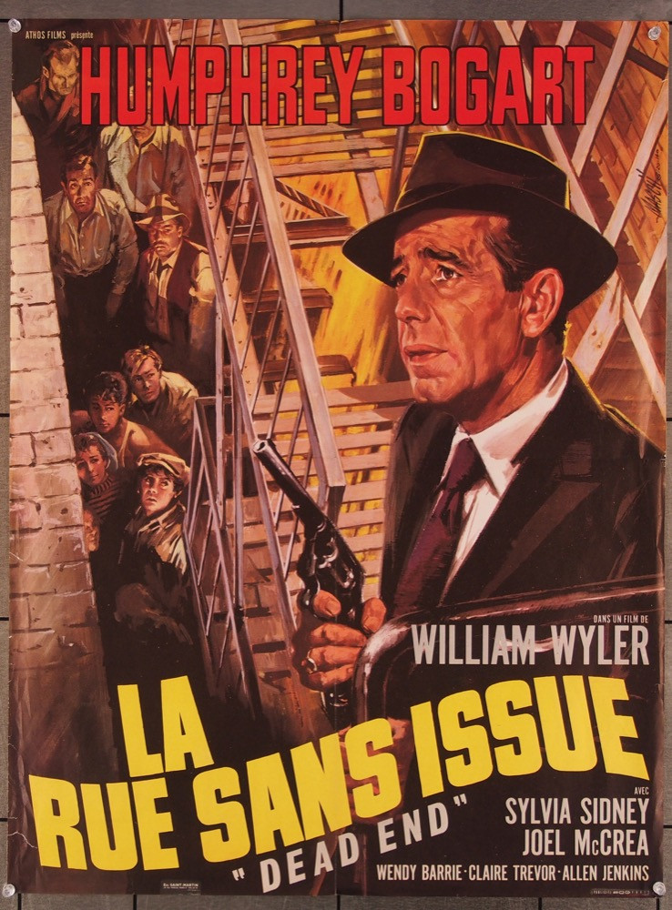 Original Dead End (1937) movie poster in NM condition for $200.00