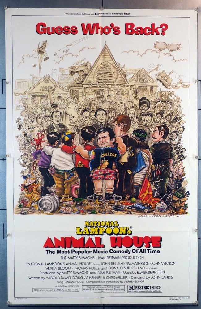 Original National Lampoon's Animal House (1979) movie poster in C8
