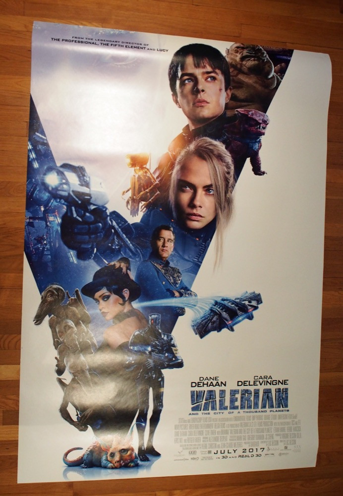 Original Valerian And The City Of A Thousand Planets (2017) movie