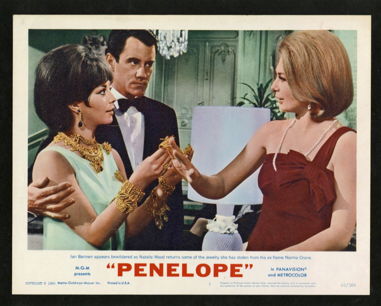 Natalie Wood Porn - Original Penelope (1966) movie poster in NM condition for $35.00