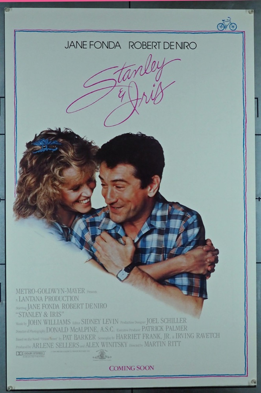 Original Stanley & Iris (1989) movie poster in NM condition for $35.00