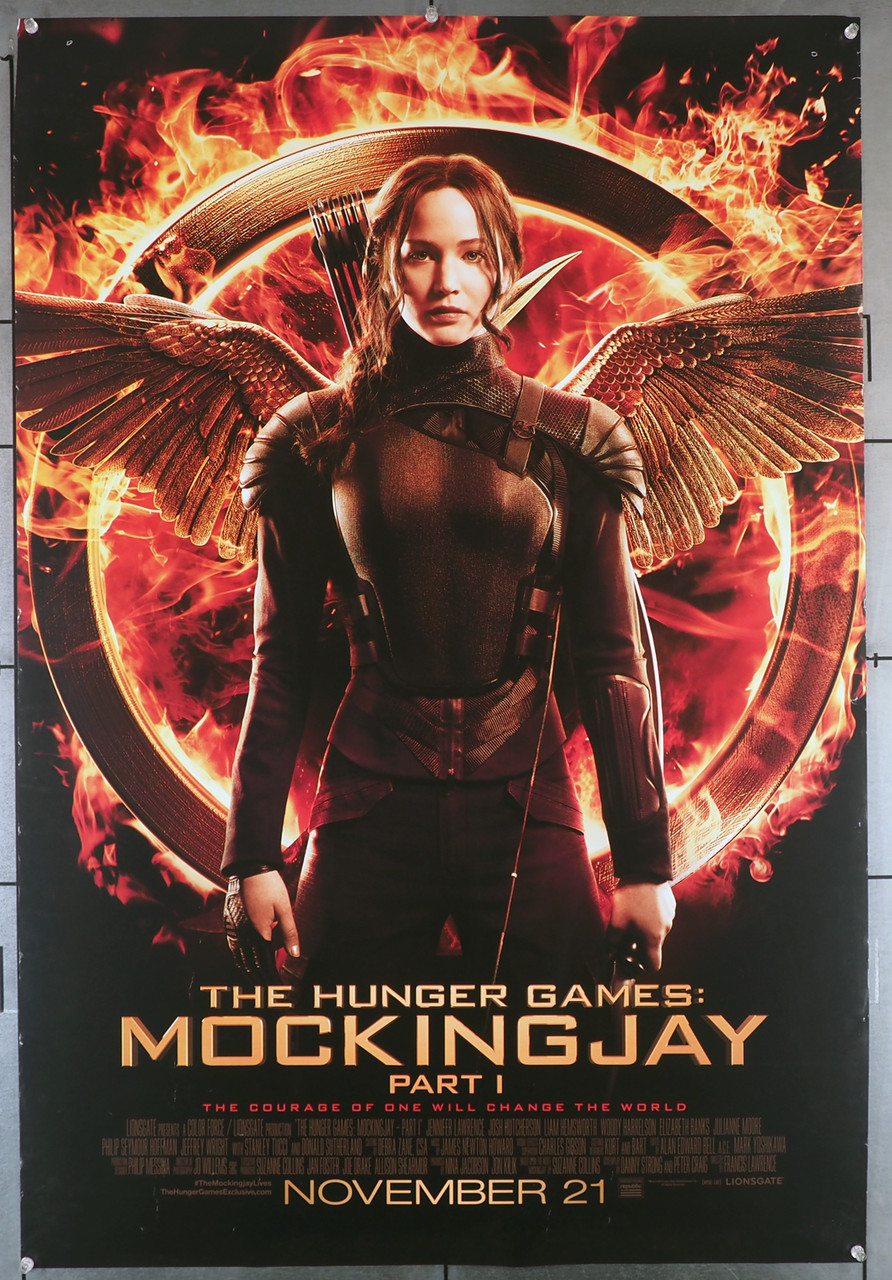 Hunger Games Movie Porn - Original Hunger Games,The: Mockingjay Part I (2014) movie poster in C6  condition for $16.00