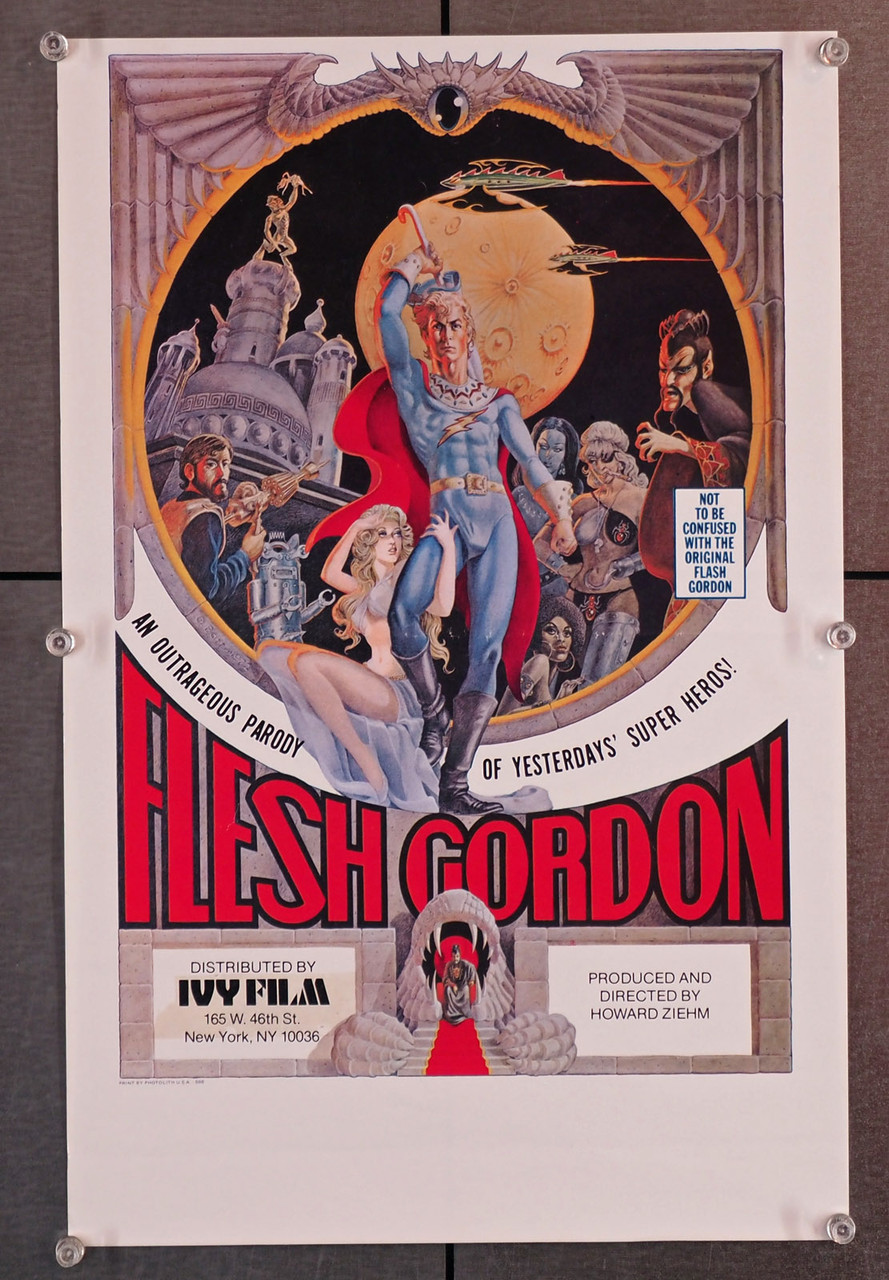 FLESH GORDON aka SPACE WARS In Japan MOVIE POSTER 11x17 With Plastic Holder