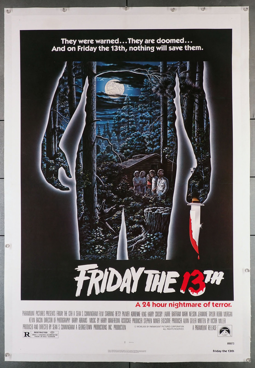 friday the 13th original poster