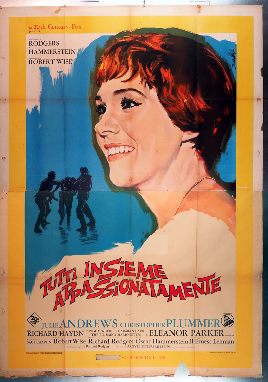 Original Sound Of Music, The (1965) movie poster in C8 condition