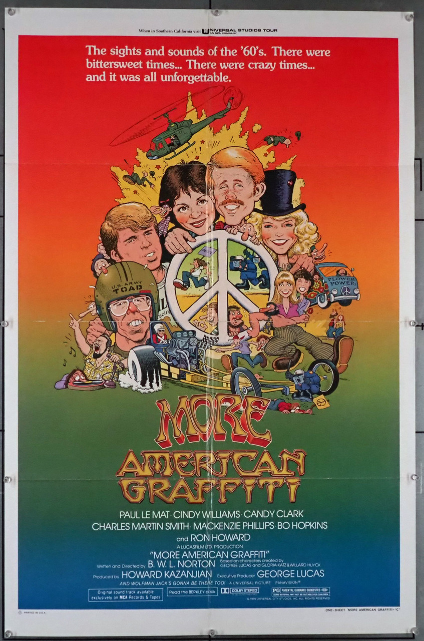 Original More American Graffiti (1979) movie poster in C8