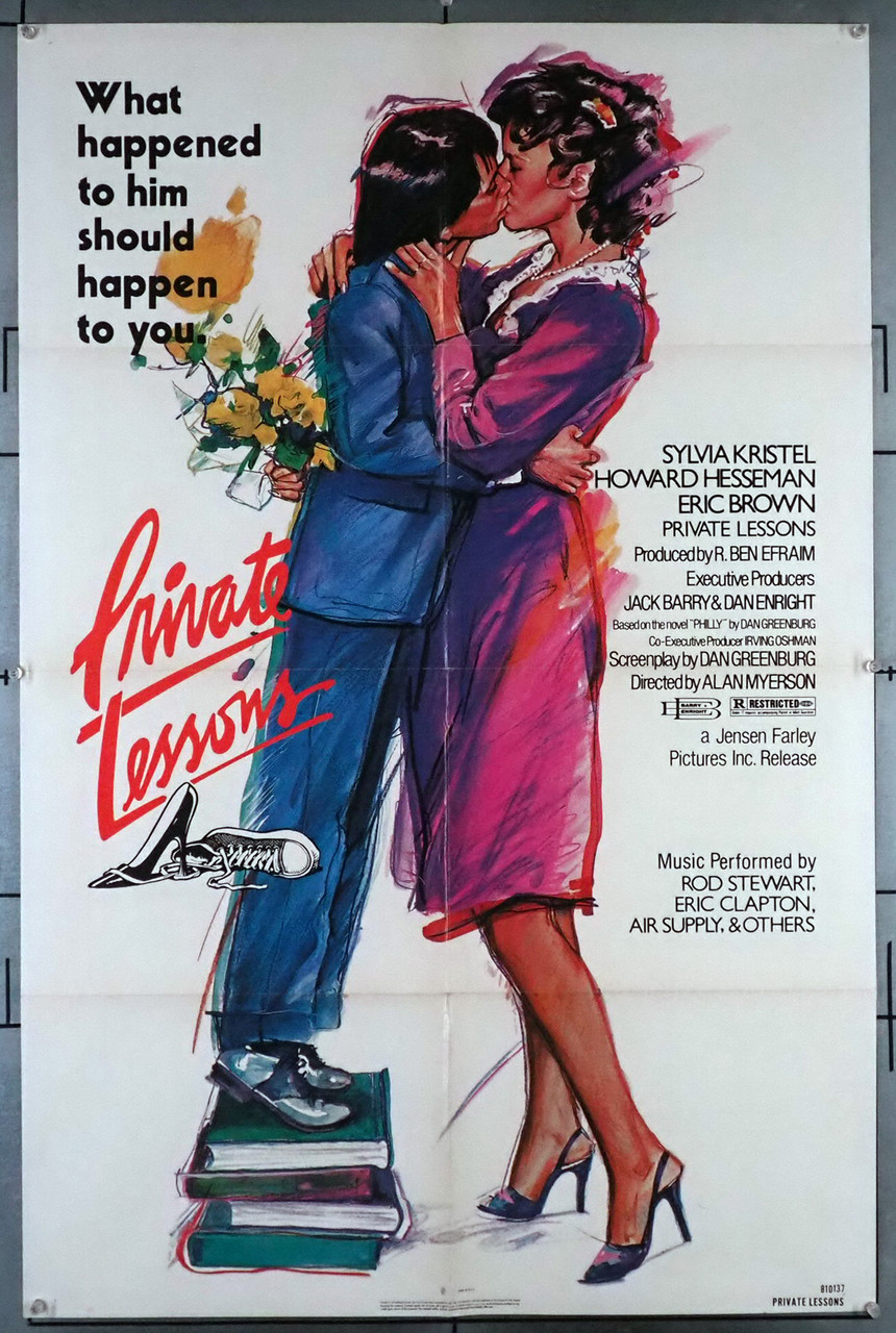 Original Private Lessons (1981) movie poster in C8 condition for