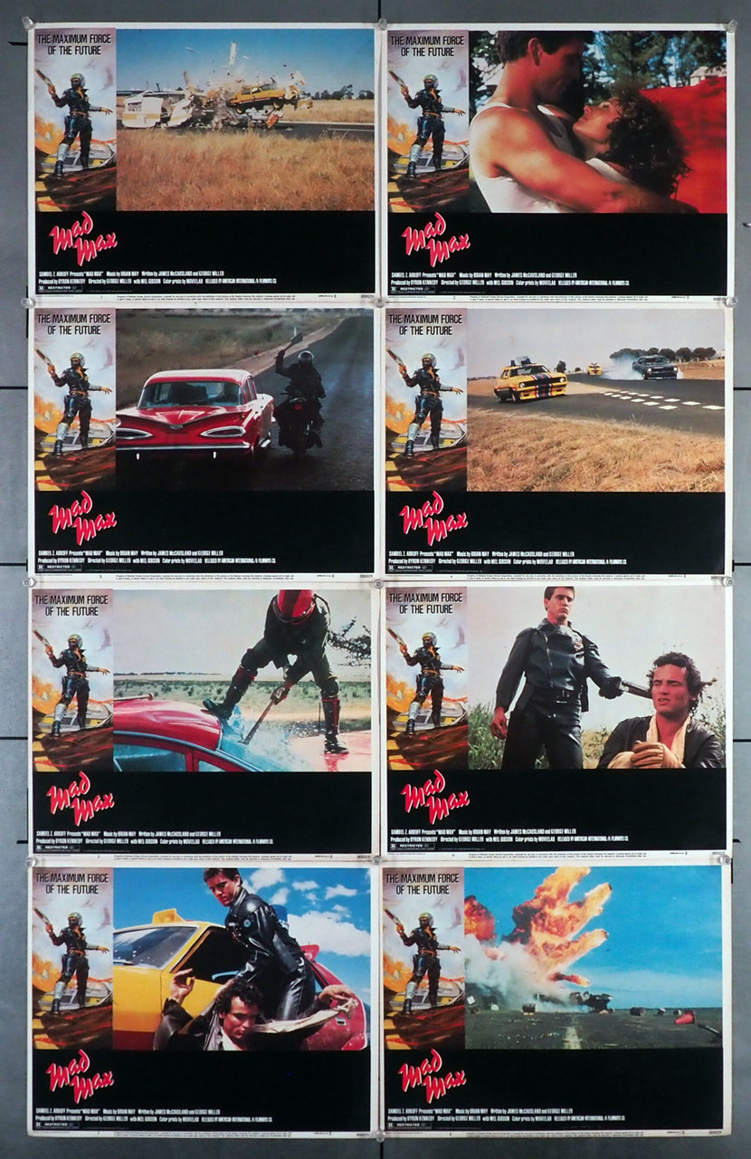 Original Mad Max (1979) movie poster in C8 condition for $350.00
