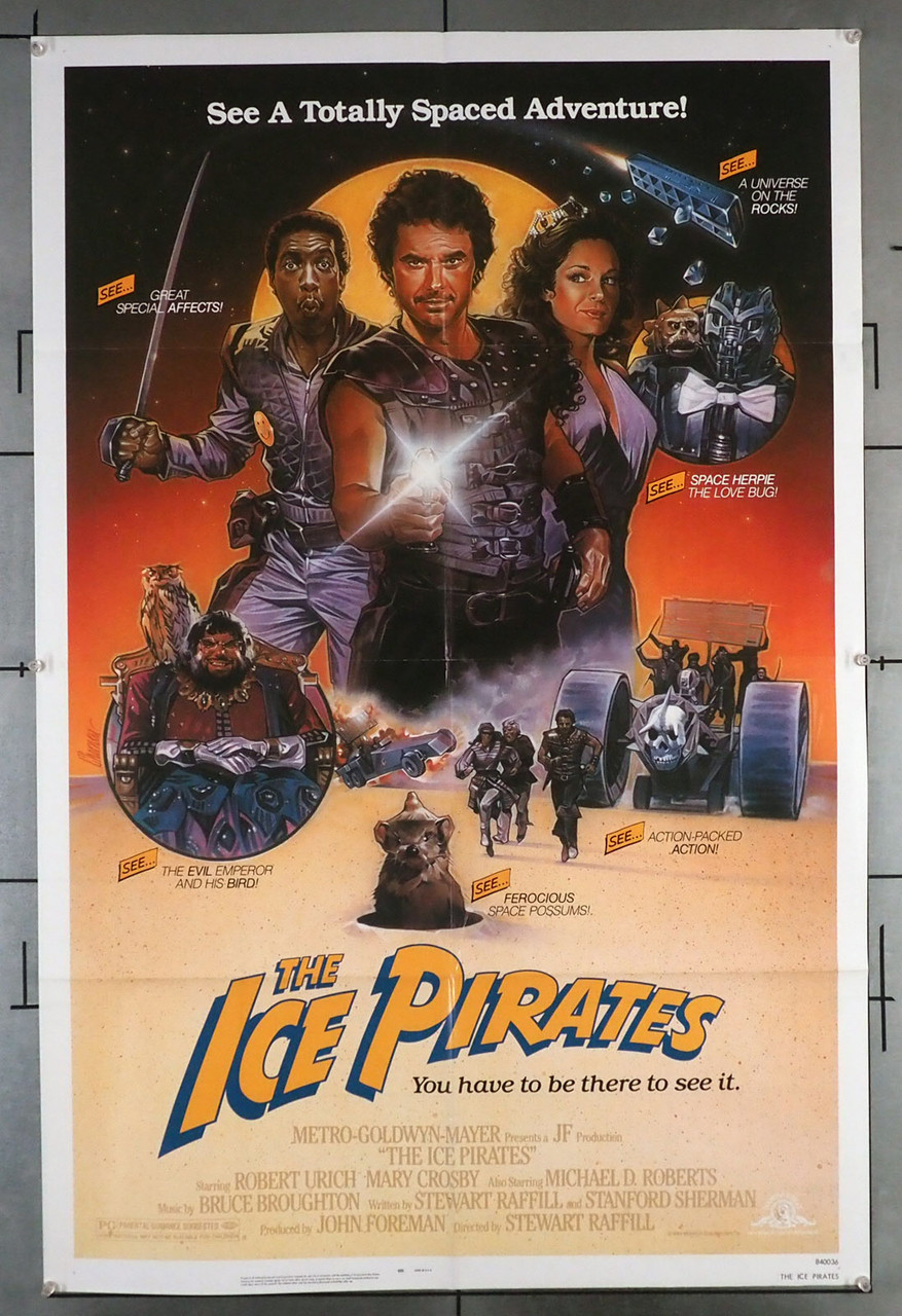 Original Ice Pirates, The (1984) movie poster in NM condition for