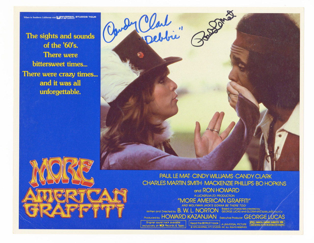 Original More American Graffiti (1979) movie poster in C8