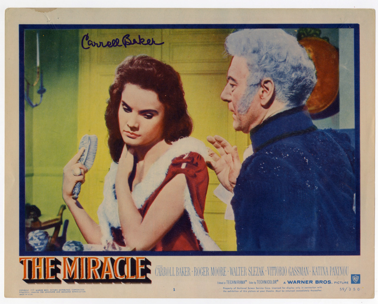 miracle movie poster signed