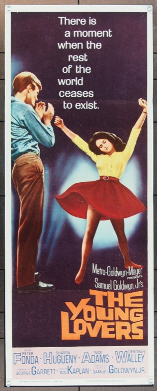 Original Young Lovers, The (1964) movie poster in VG condition for