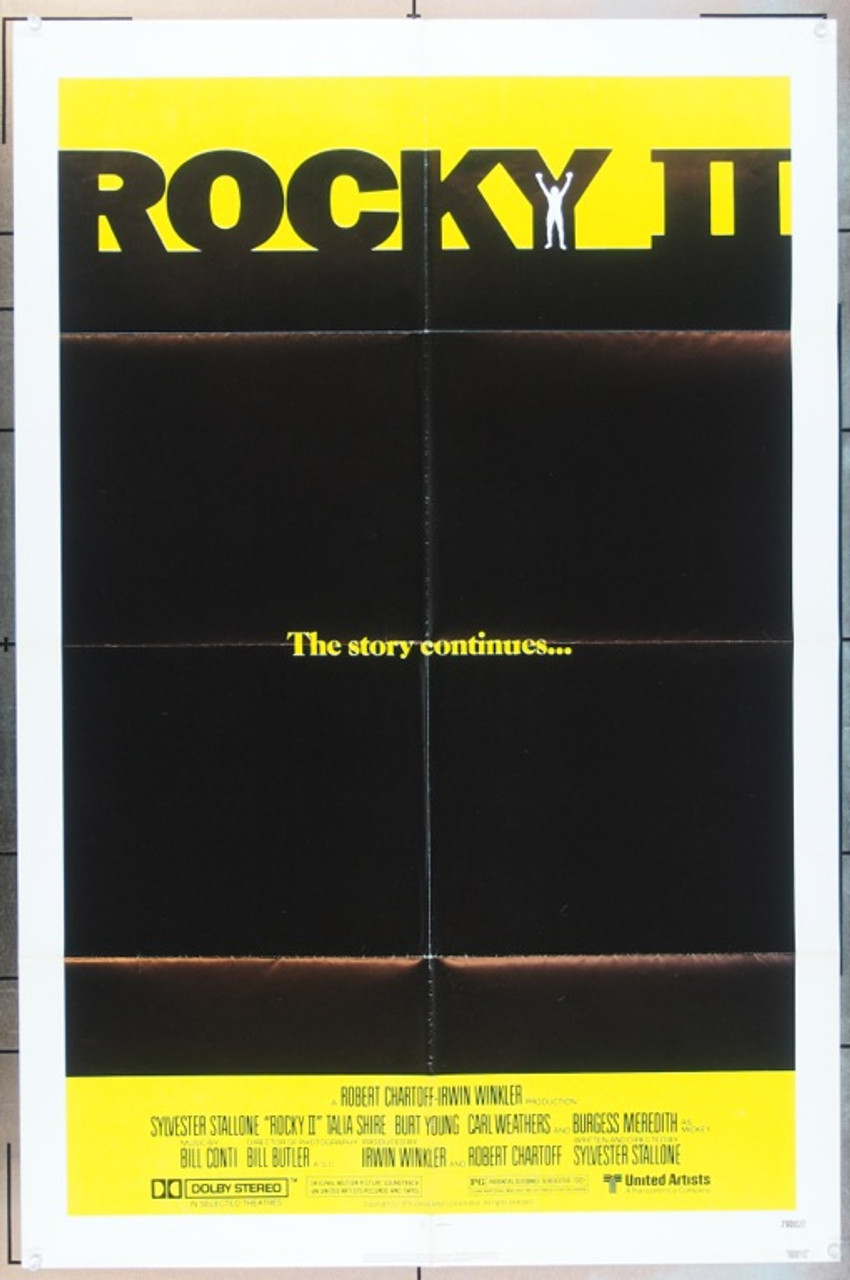 rocky original movie poster