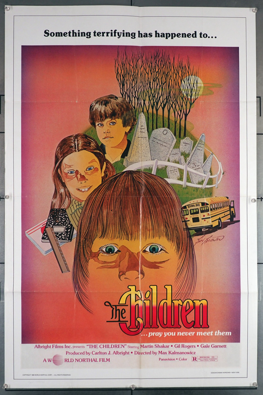 CHILDREN, THE (1980) 11784 Movie Poster (27x41) Cult horror Film directed  by Max Kalmanowicz