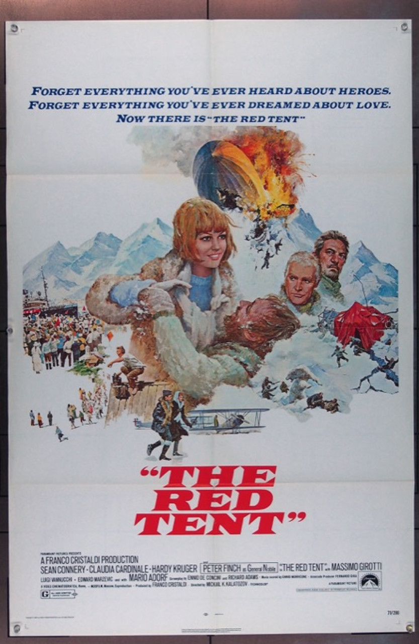 klassisk Forenkle Skadelig Original Red Tent, The (1969) movie poster in VG condition for $$40.00