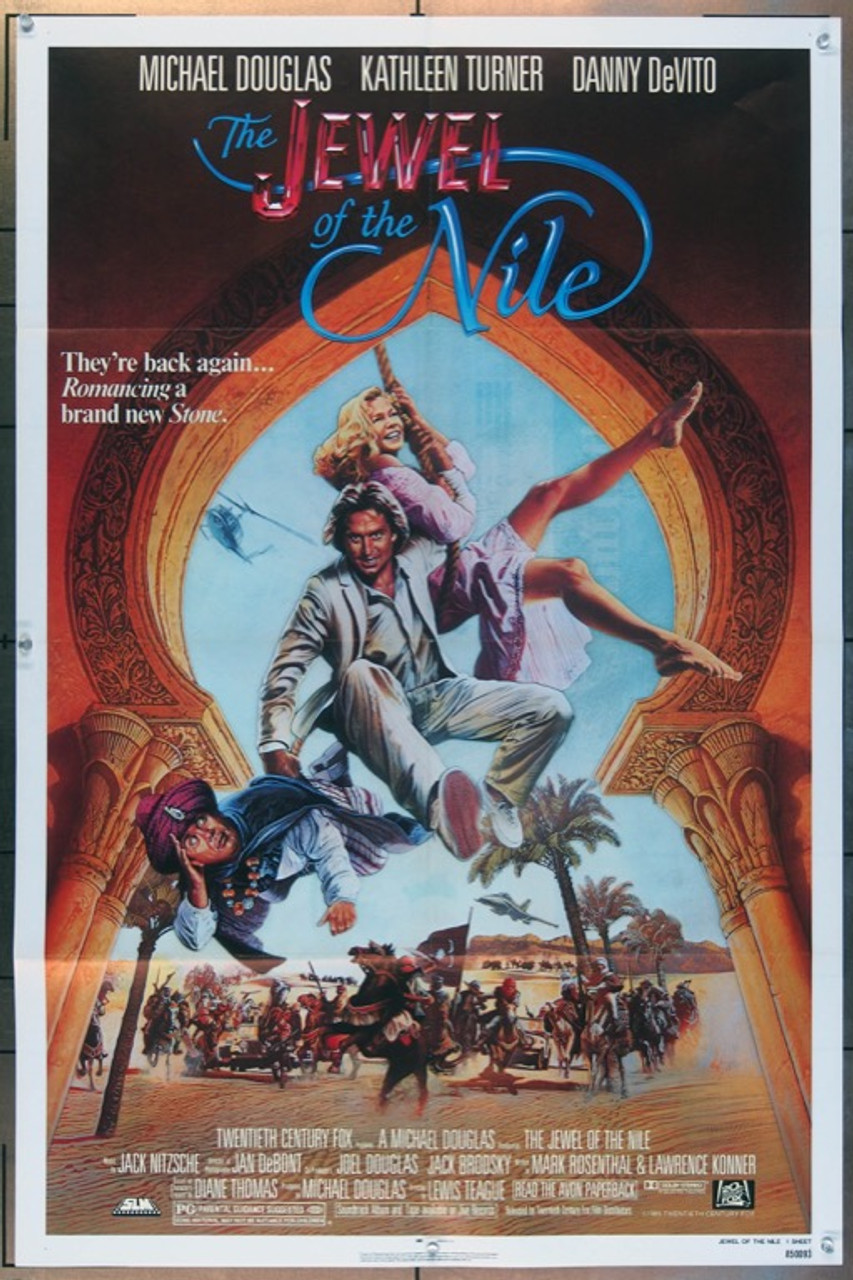 the jewel of the nile poster