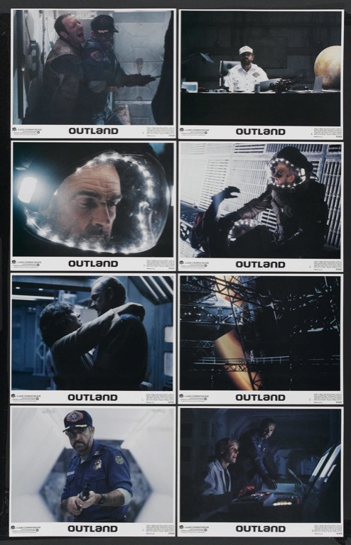 Original Outland (1981) movie poster in F condition for $15