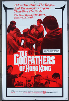 GODFATHERS OF HONG KONG  (1994) 26501  Martial Arts Movie Poster   Cannon Group Original One-Sheet Poster  (27x41) Folded  Very Fine Condition