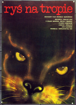 RYS FOLLOWS THE PATH (1983) 22381 Original Polish Poster (27x37).  Jaskierny Artwork.  Unfolded.  Very Fine.