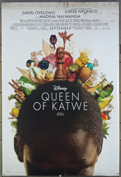 QUEEN OF KATWE (2016) 26606 Movie Poster  Never Folded Original Walt Disney Productions Advance One Sheet Poster (27x40).  Rolled.  Very Fine.