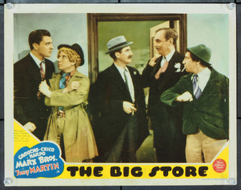 BIG STORE, THE (1941) J21711 Original MGM Scene Lobby Card (11x14).  Very Good.  Average Theater-Used Condition BIG STORE, THE (1941) J21711 Original MGM Scene Lobby Card (11x14).  Very Good.  Average Theater-Used Condition