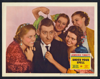 UNDER YOUR SPELL (1936) 26915 20th Century Fox Scene Lobby Card (11x14)  Very Fine Plus Condition   GREGORY RATOFF