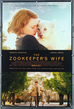 ZOOKEEPER'S WIFE, THE (2017) 26857 Focus Features Original One-Sheet Poster (27x40)  Rolled  Very Fine Condition