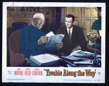 TROUBLE ALONG THE WAY (1953) 26878 Warner Brothers Original Scene Lobby Card (11x14) Fine Condition