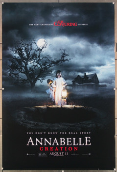 ANNABELLE: CREATION (2017) 27079 Original Warner Brothers Advance One Sheet Poster (27x41).  Rolled  Very Fine.