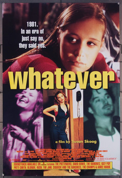 WHATEVER (1998) 26441 Sony Pictures Classics Original U.S. One-Sheet Poster  (27x41) Rolled  Very Fine Condition