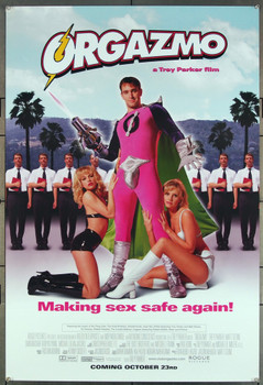 ORGAZMO (1997) 26426 Original October Films One Sheet Poster (27x41).  Folded.  Very Fine.