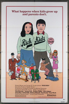 RICH KIDS (1979) 27315 United Artists Original U.S. One-Sheet Poster (27x41) Folded  Very Fine Condition