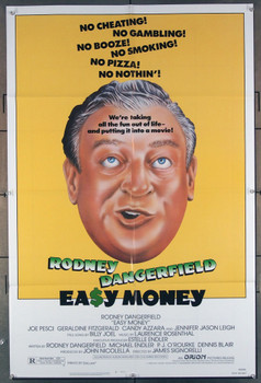 EASY MONEY (1983) 1247 Orion Pictures Original One-Sheet Poster (27x41) Folded  Very Fine Condition