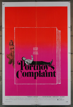 PORTNOY'S COMPLAINT (1972) 2084 Warner Brothers Original U.S. One-Sheet (27x41) Folded  Very Good Plus