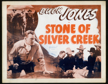 STONE OF SILVER CREEK (1935) 8867 Realart U.S. Title Card (11x14) Re-release of 1948