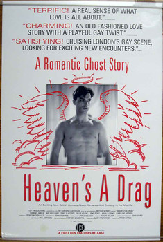 HEAVEN'S A DRAG (1994) 16454 Movie Poster  LGTBQ Film (25x36) Thomas Arklie  Peter Litten Original U.S. 25x36 Poster